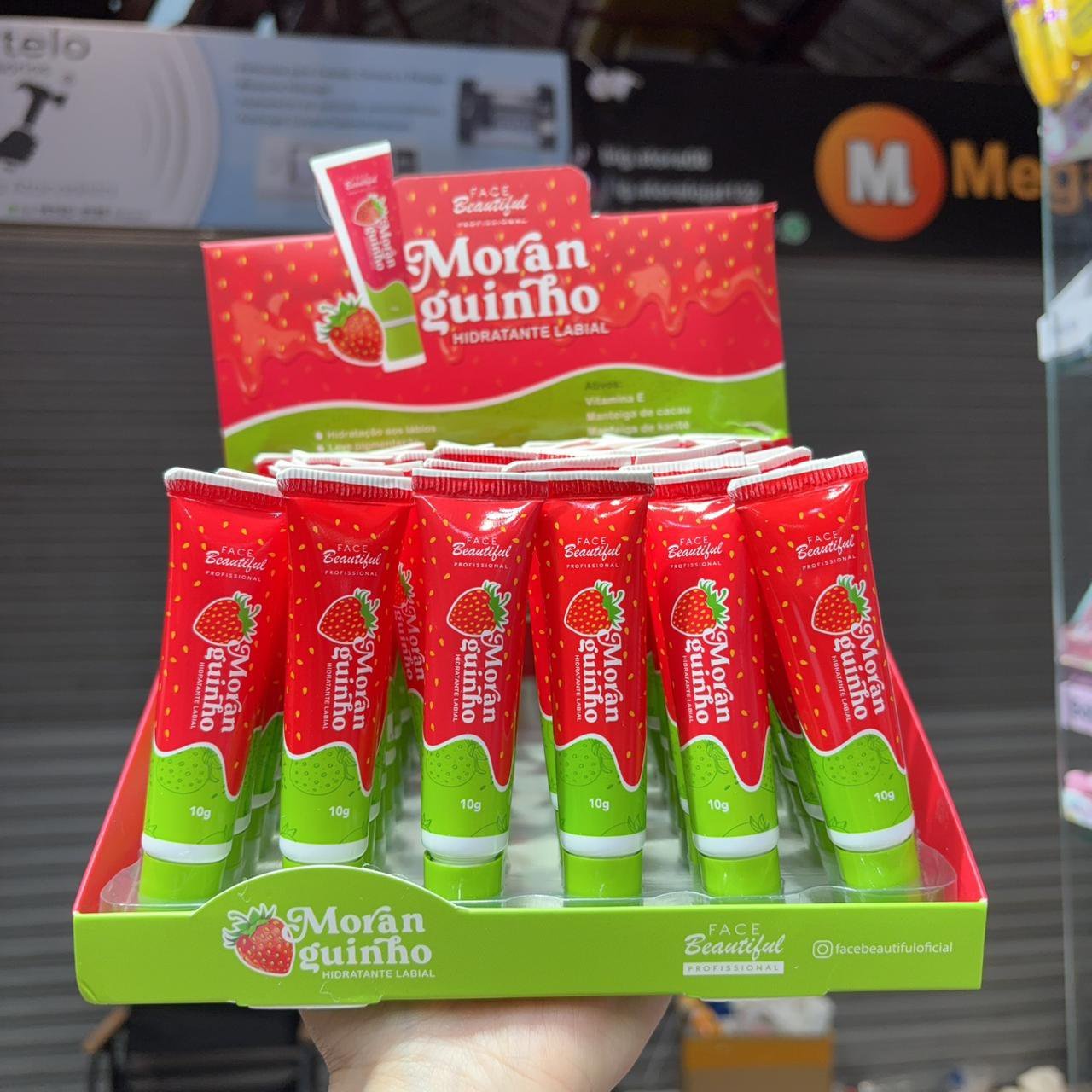 hidratante labial Moranguinho box/36pcs