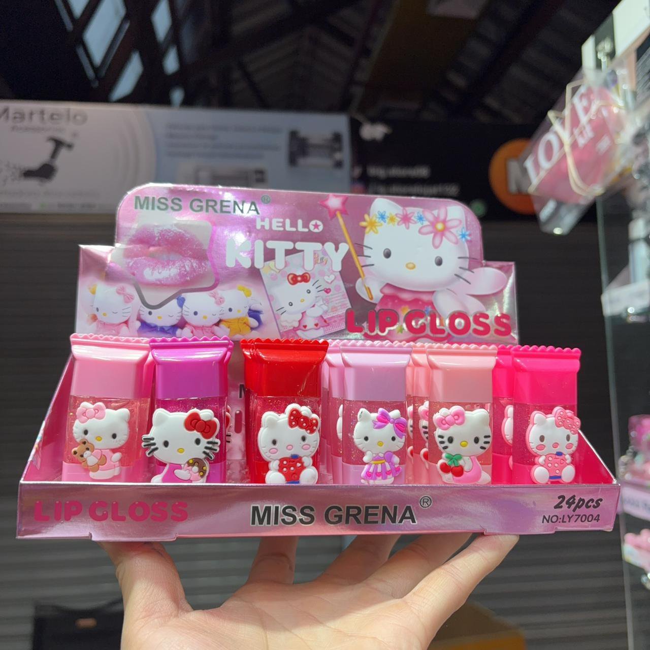 LY7004 Lip Gloss box/24pcs