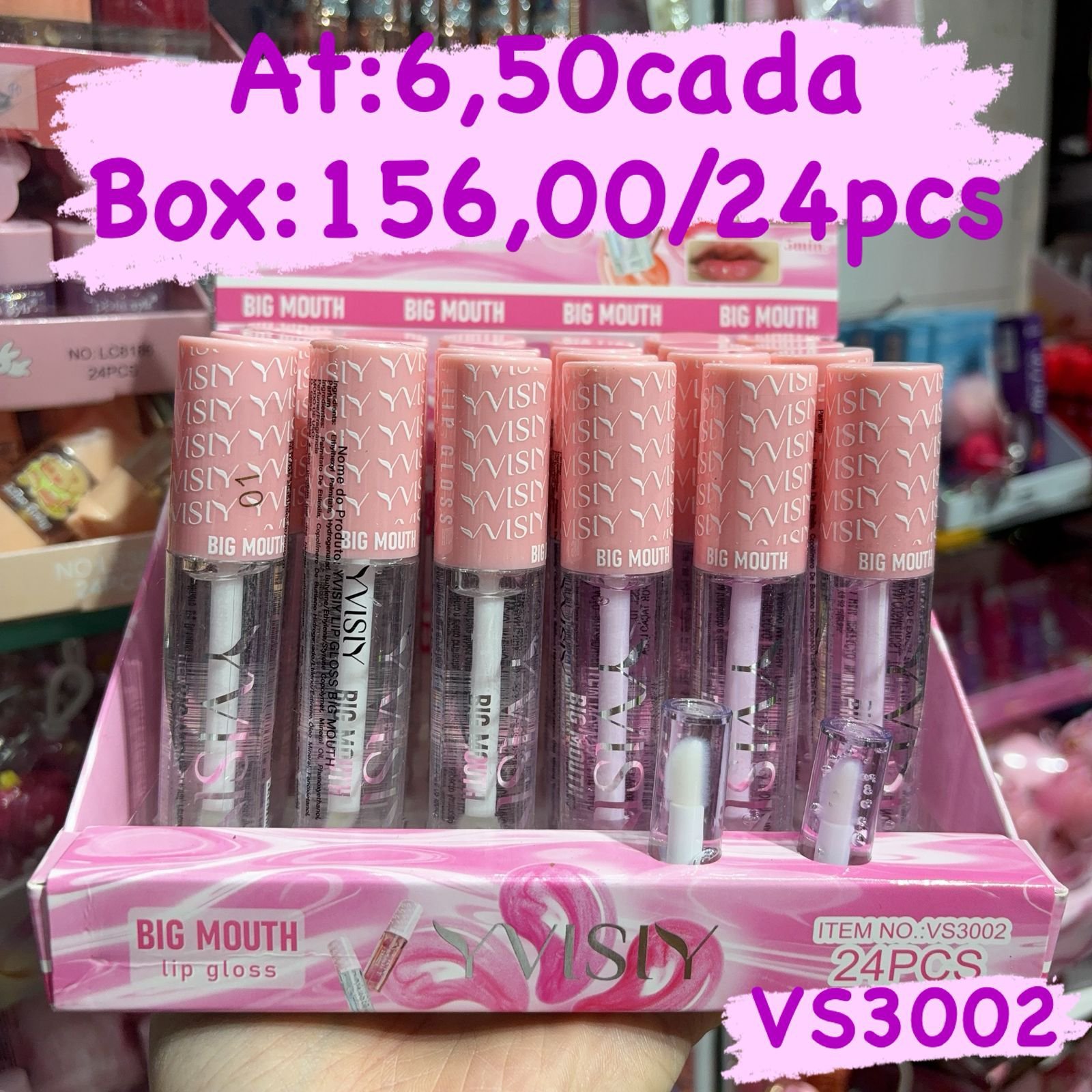 VS3002 big mouth visi box/24pcs