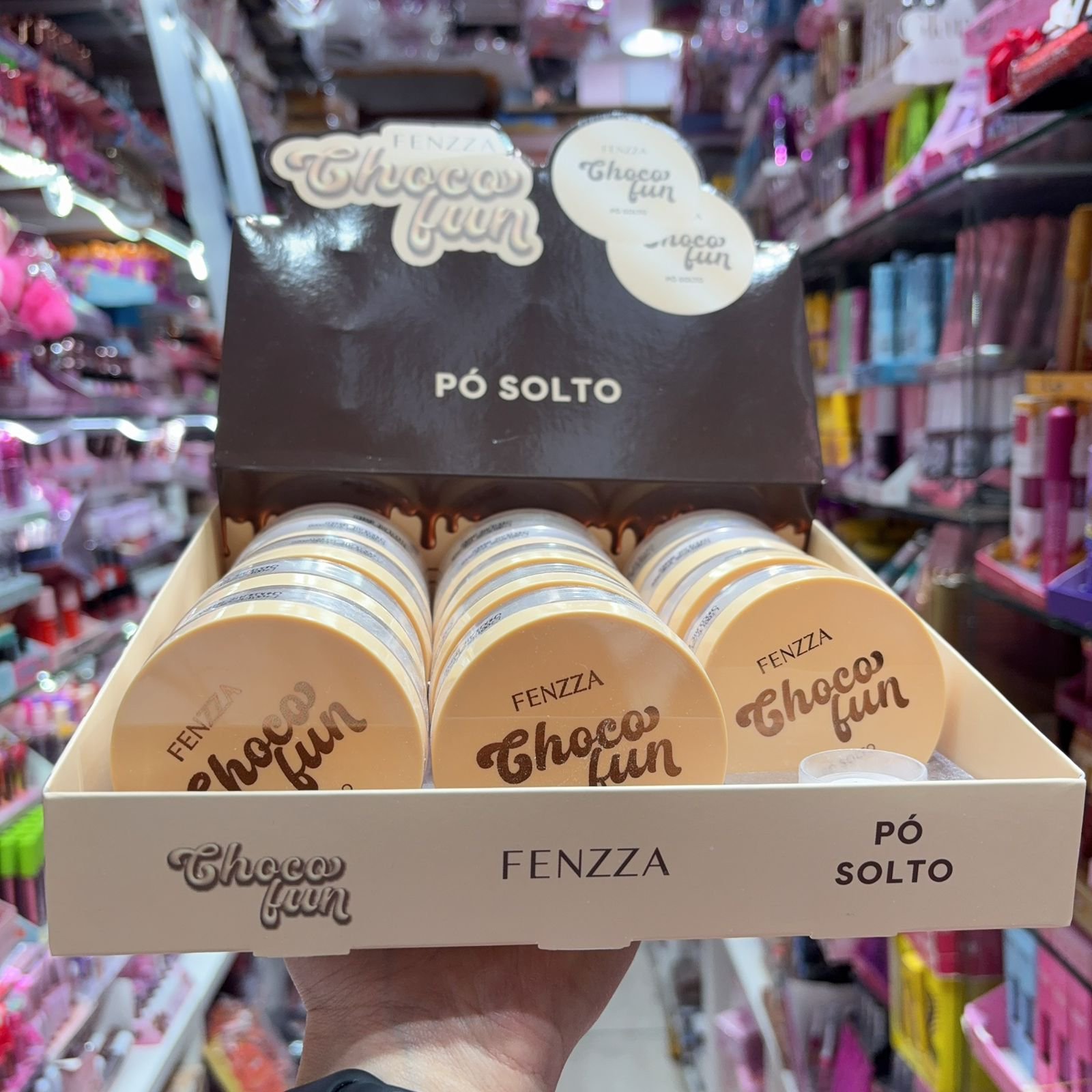 FZ34036 pó solto chocofun fenzza box/14pcs