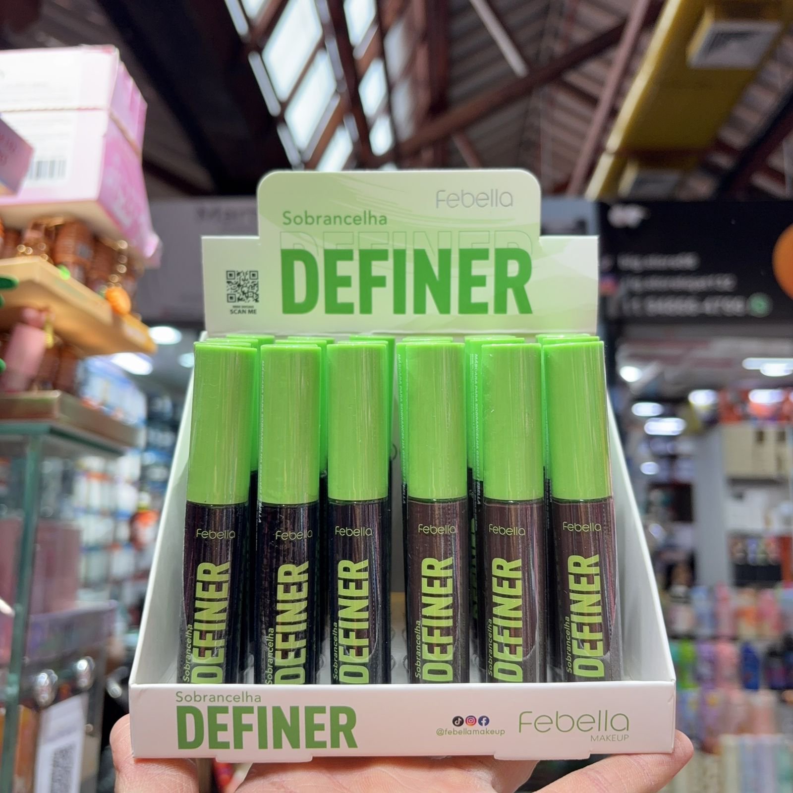 GS20304 máscara para sobrancelhas Febella box/24pcs