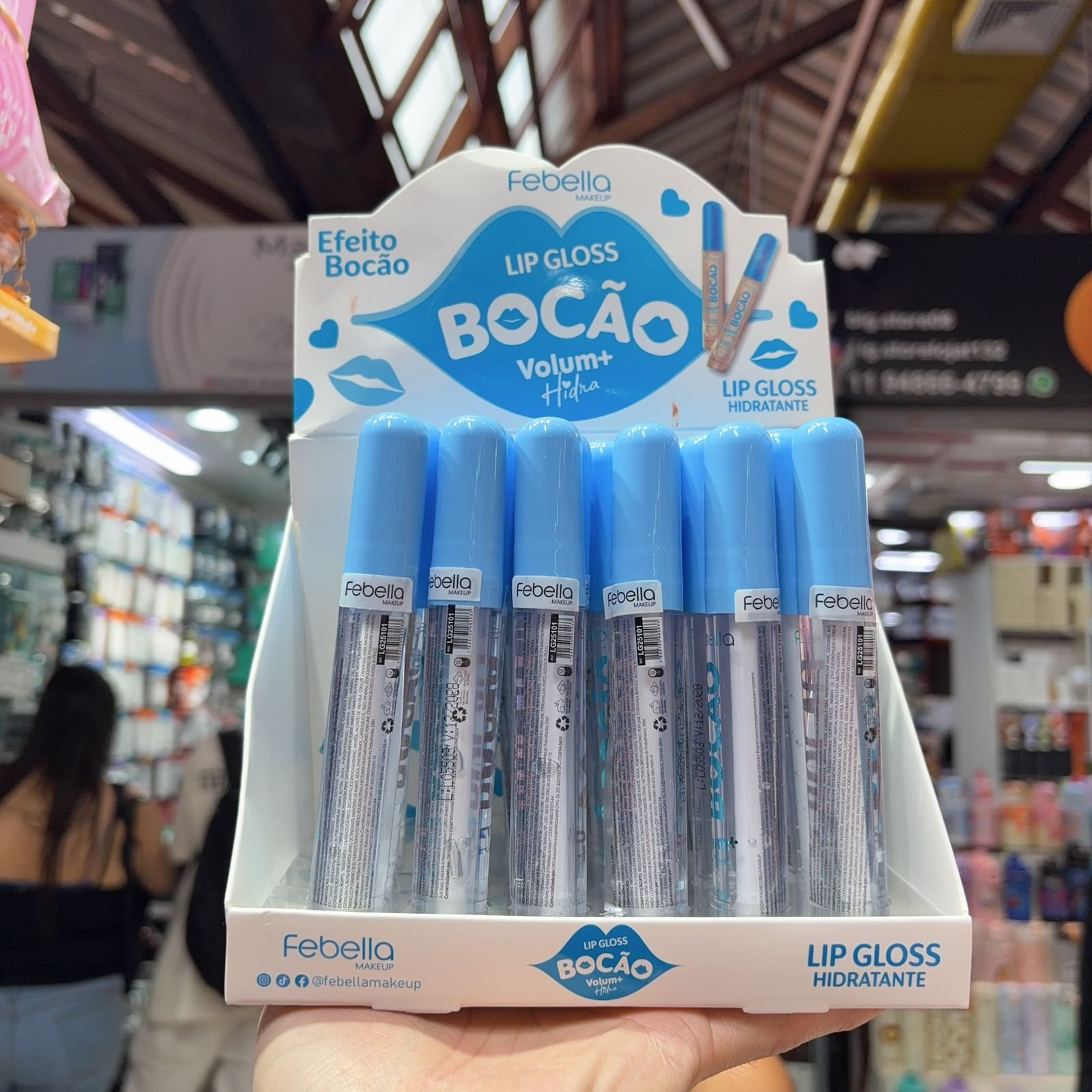 LG25101 Lip Gloss bocão box/24pcs