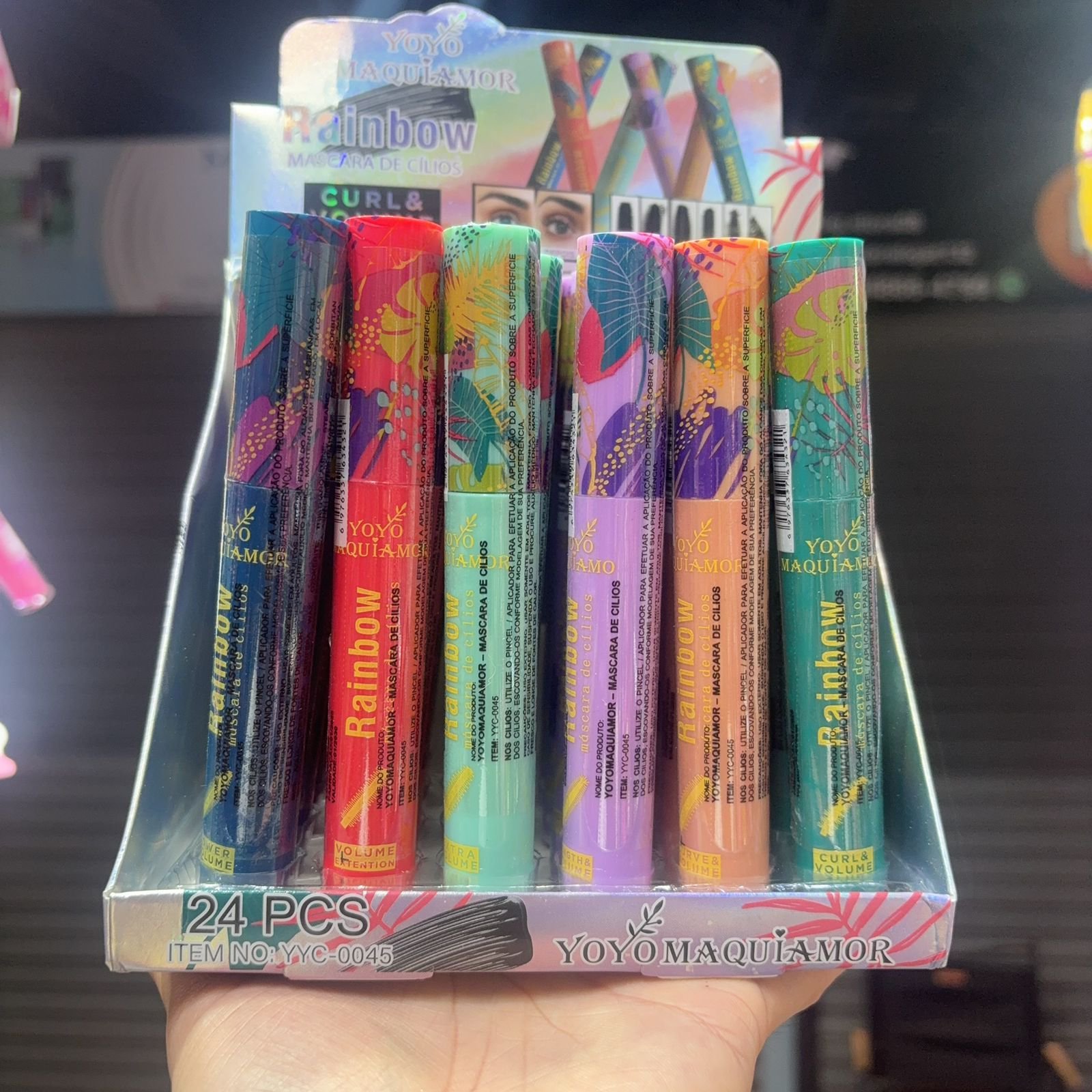 YYC0045 máscara de cílios box/24pcs