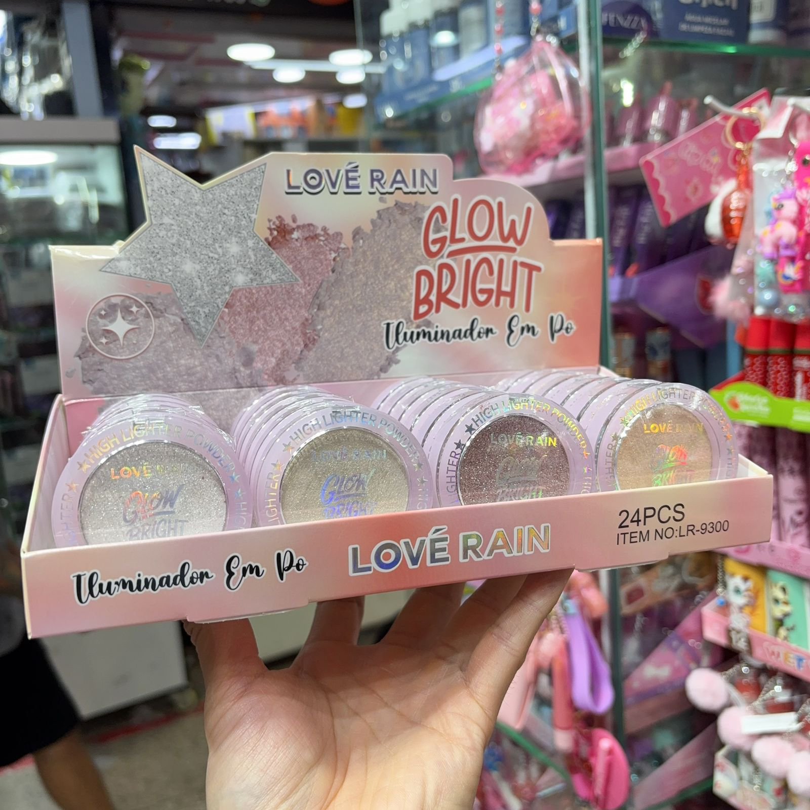 LR9300 Iluminador em pó love Rain box/24pcs