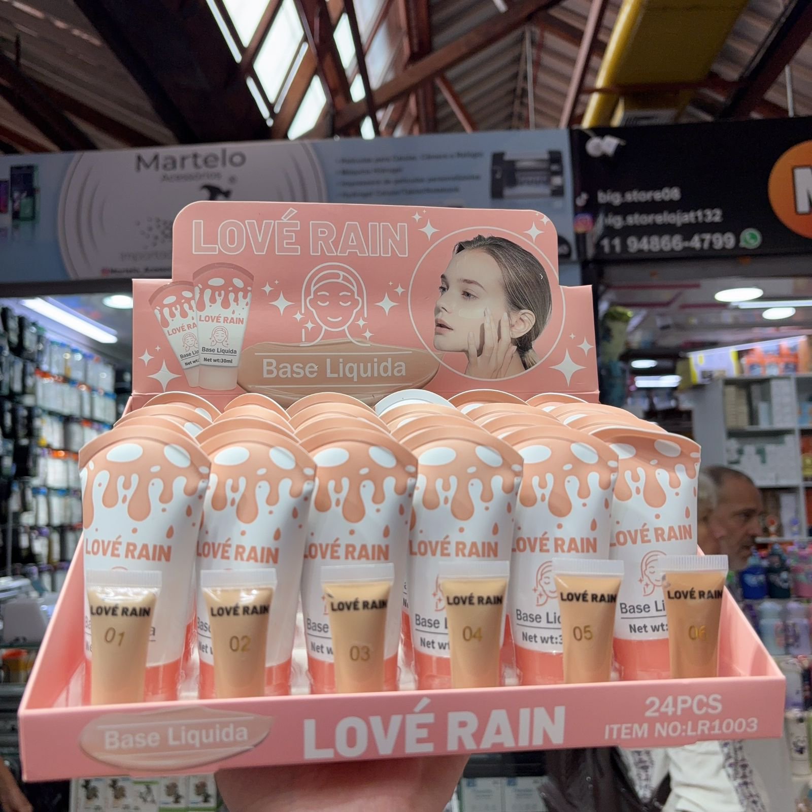 LR1003 Base liquida love rain box/24pcs