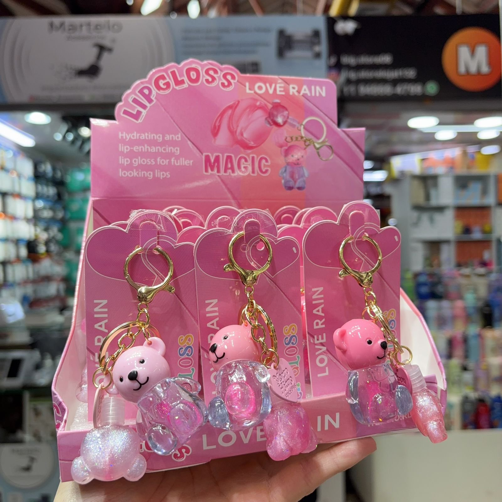 LR4223 Lip Gloss love Rain box/12 pcs