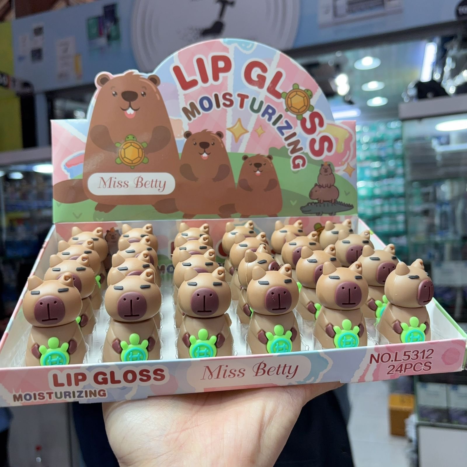 L5312 Lip Gloss Miss Betty box/24 pcs