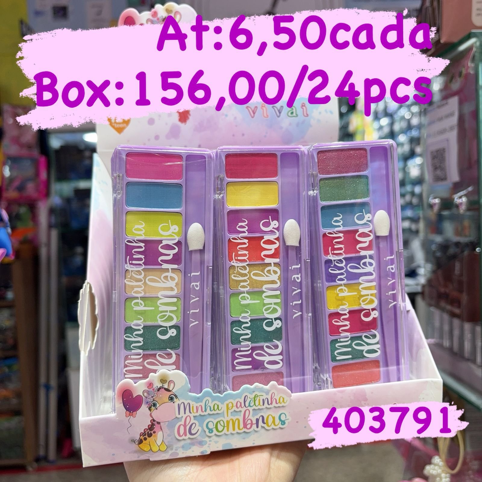 403791 paleta sombra vivaí box/24pcs