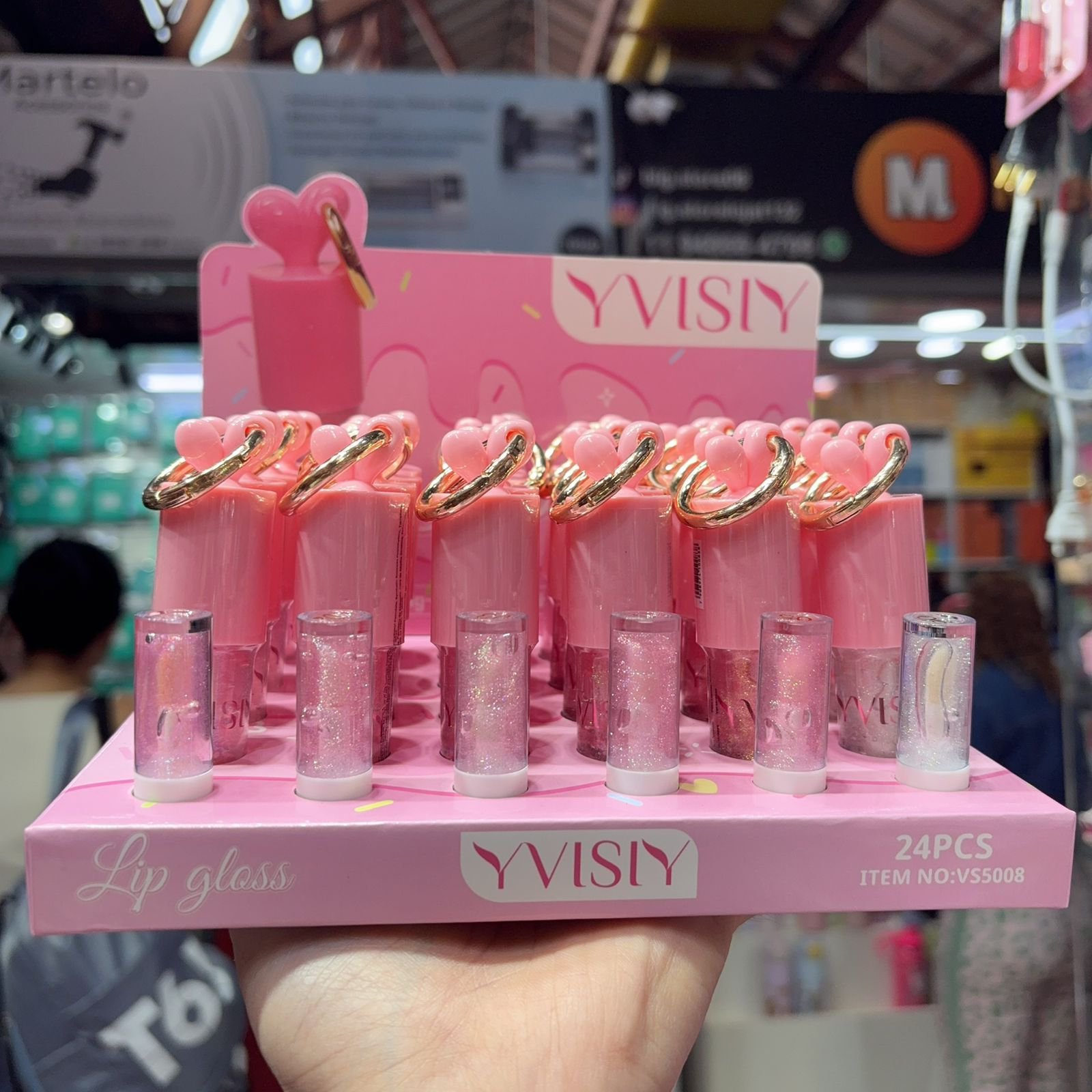 VS5008 Lip glos box/24pcs