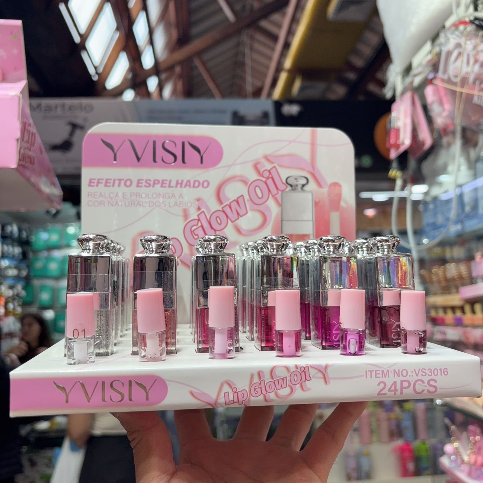 VS3016 Lip Glow Oil box/24pcs