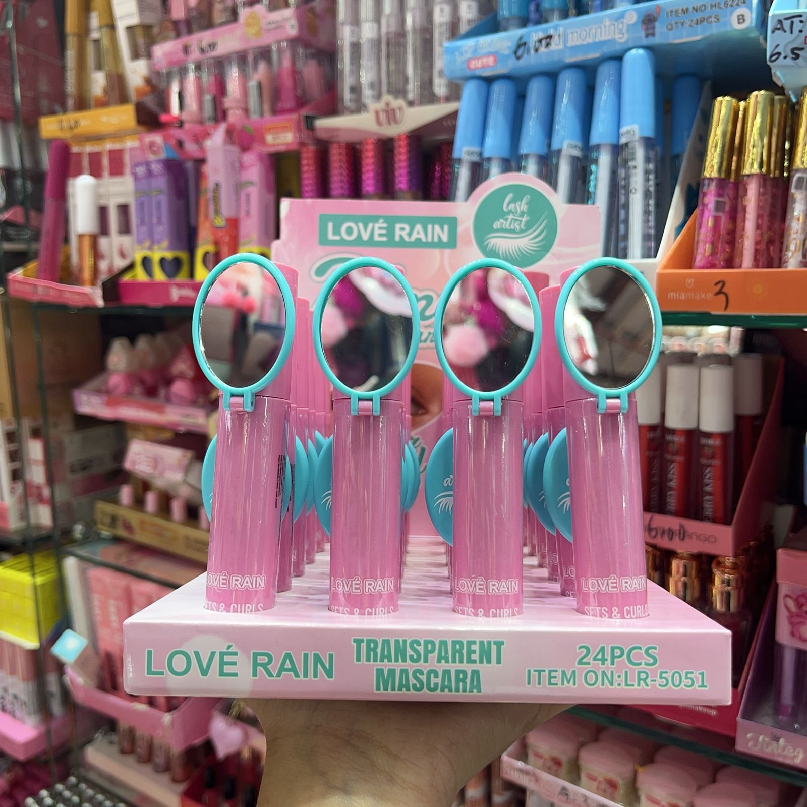 LR5051 máscara de cílios box/24pcs