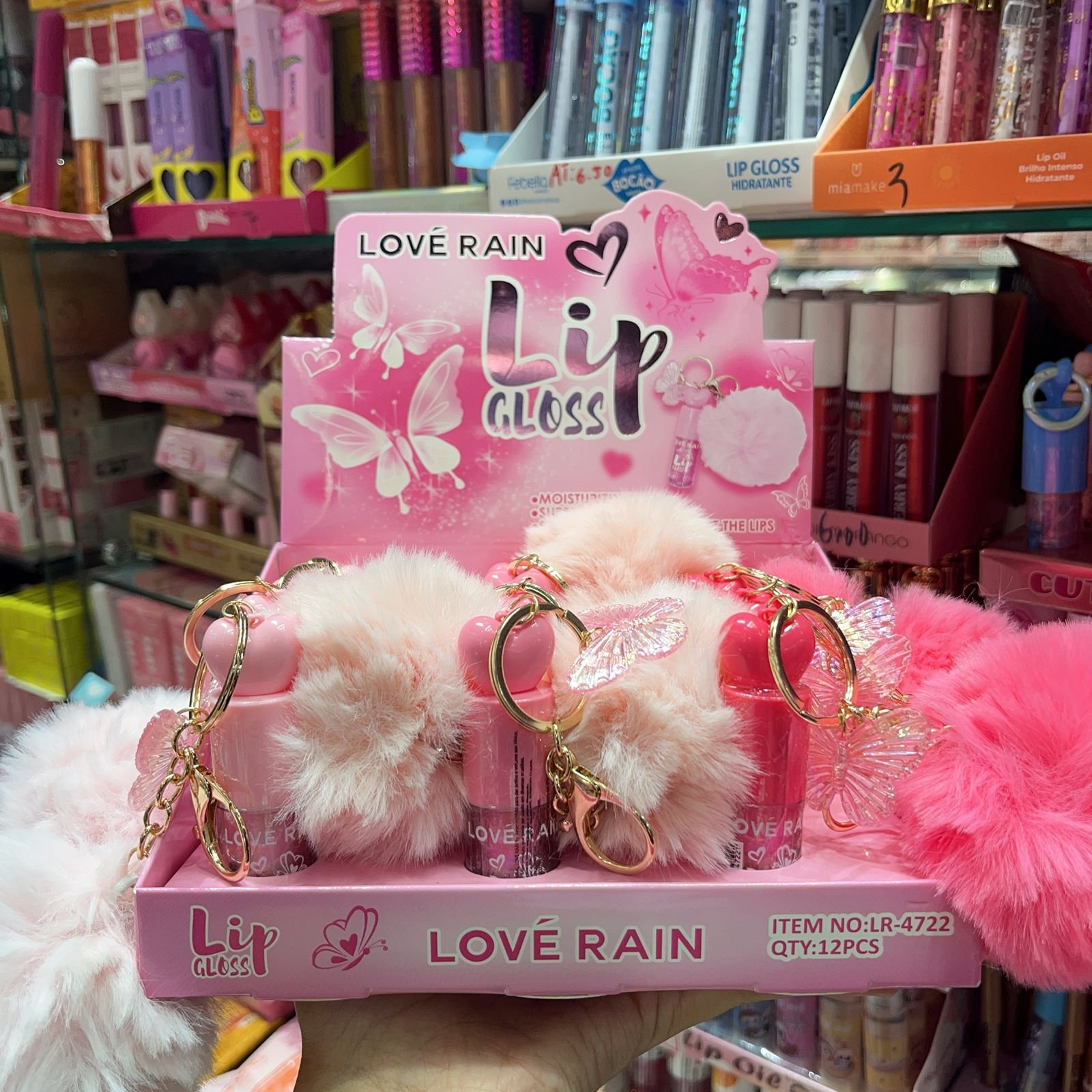 LR4722 Lip Gloss love Rain box/12pcs