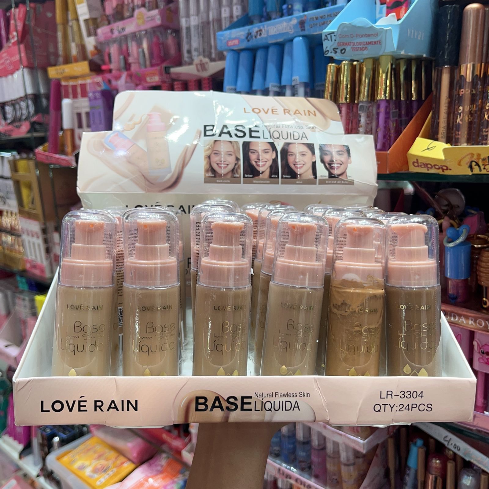 LR3304 base liquida love rain box/24pcs