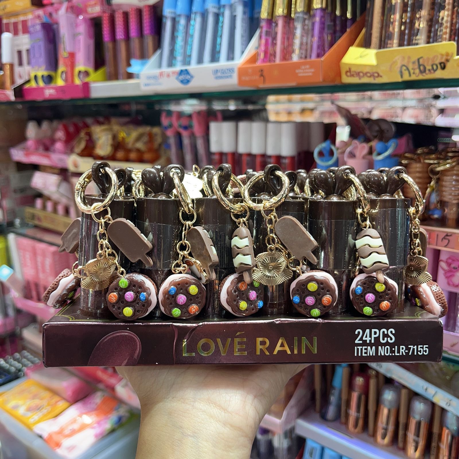 LR7155 Gloss chocolate box/24pcs