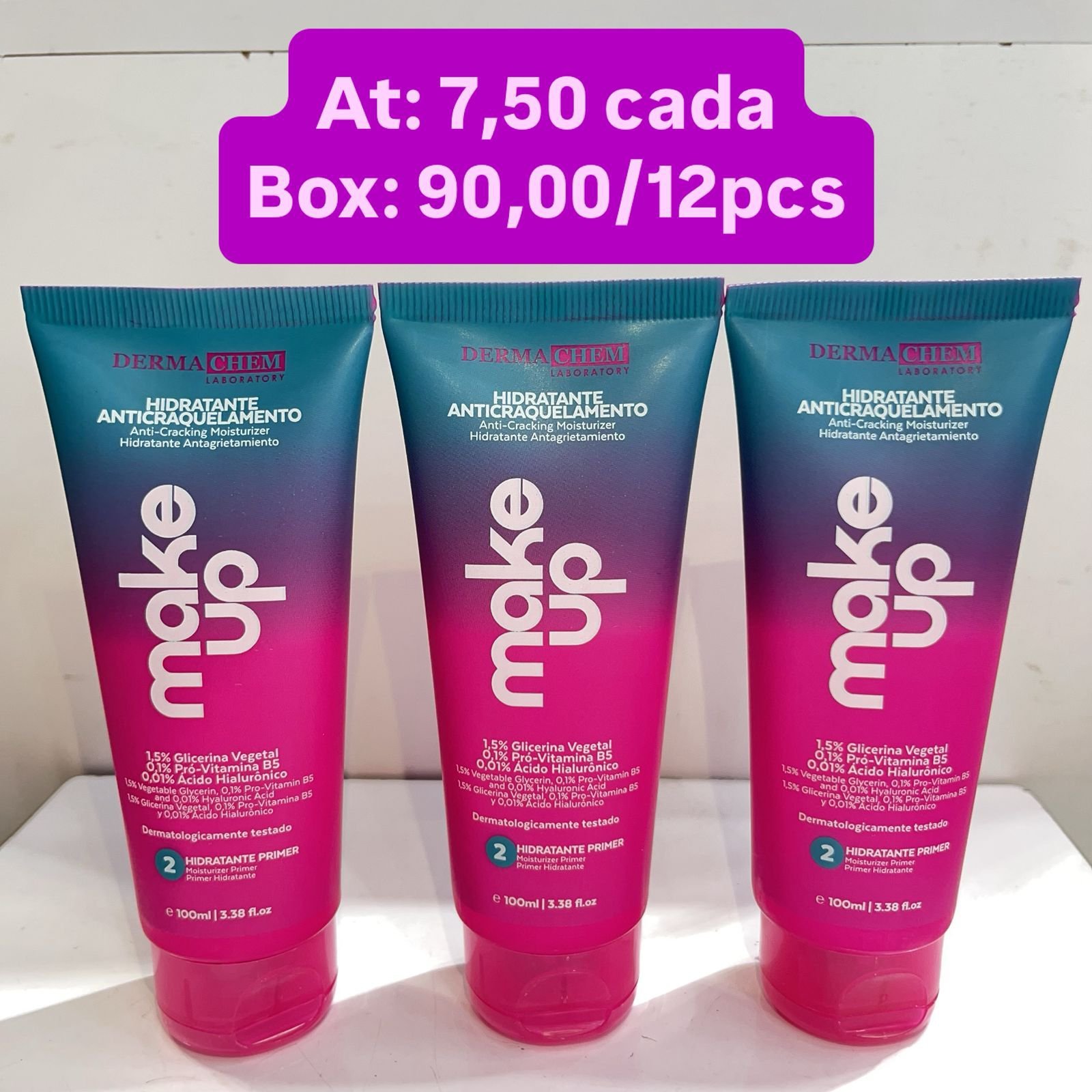 hidratante Primer dermachen box/12pcs