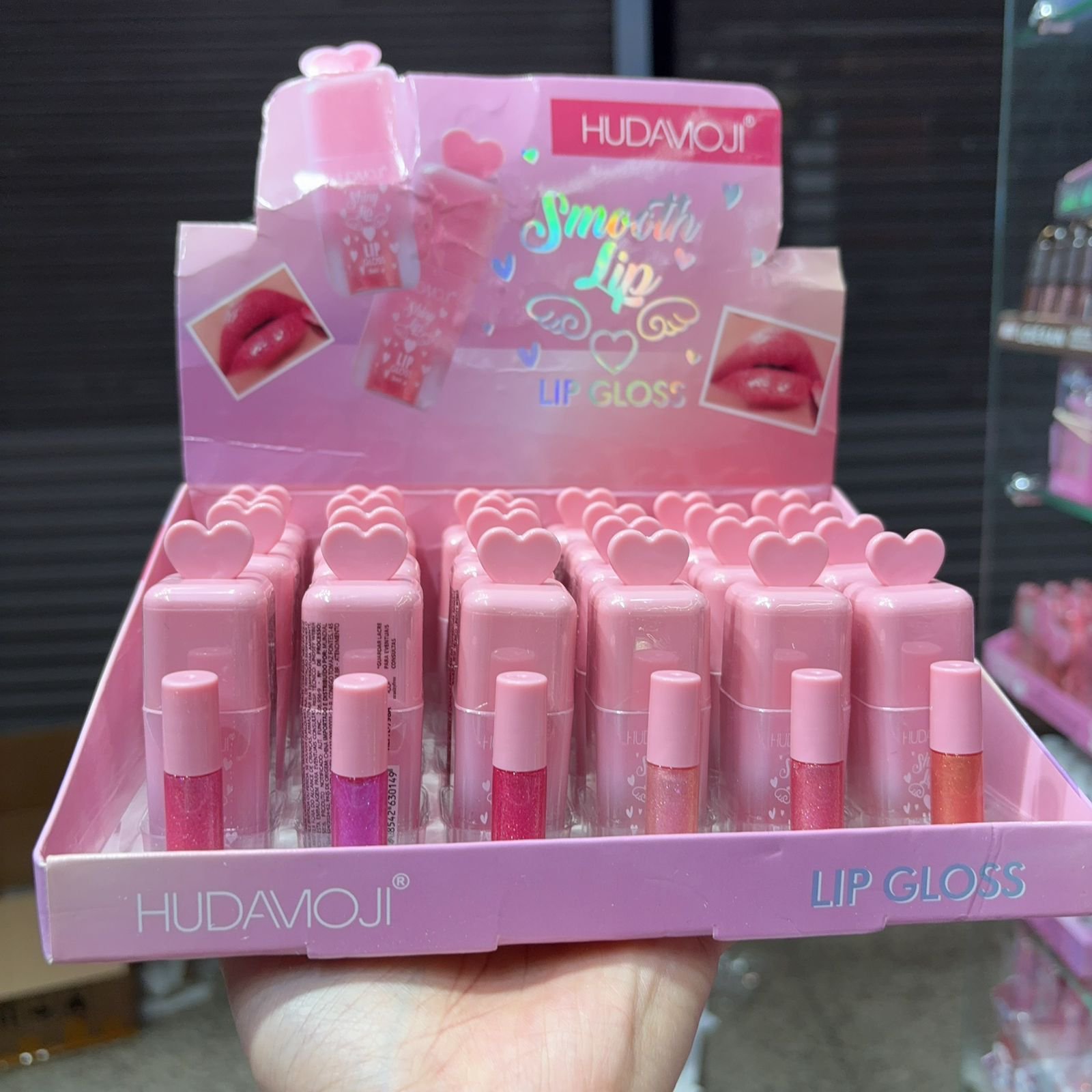 hudamoji Lip Gloss box /24pcs