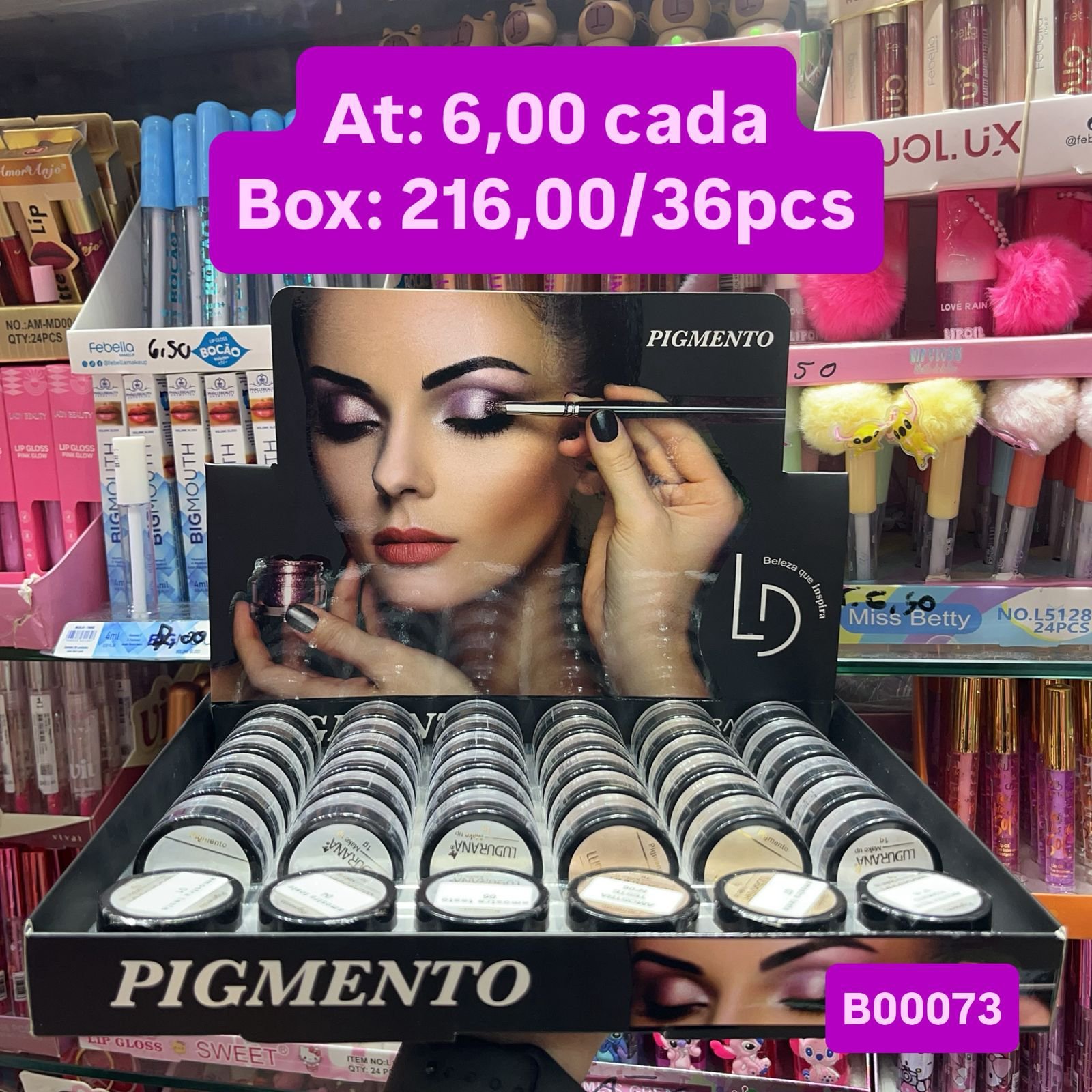 B00073 pigmento box/36pcs