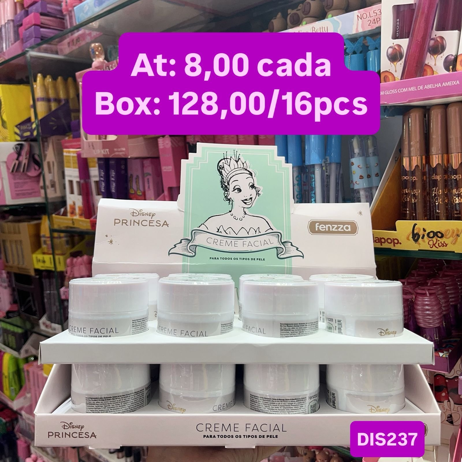 DIS237 creme facial fenzza box/16pcs