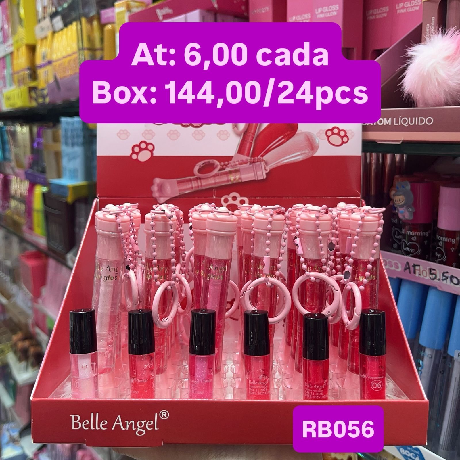 RB056 gloss Belle angel Box/24pcs