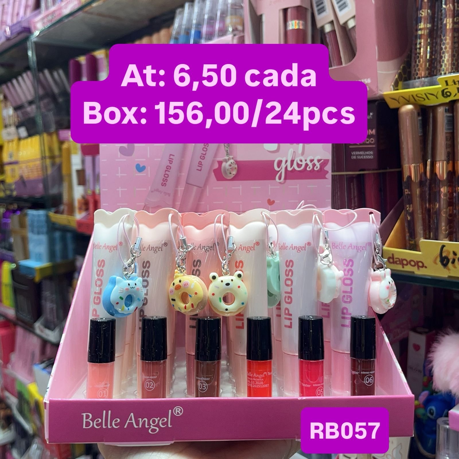RB057 gloss Belle angel box/24pcs