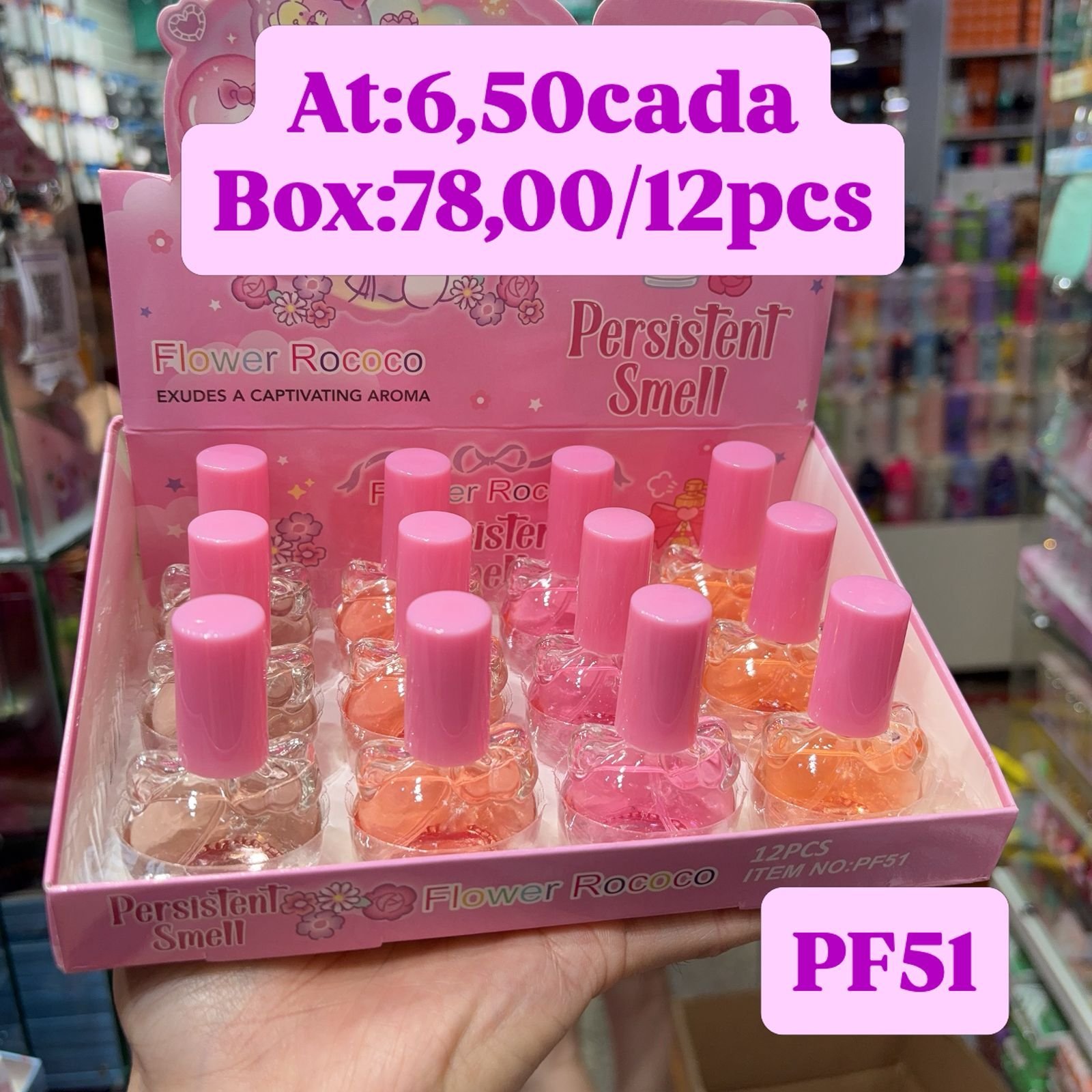 PF51 perfume hello kit box/12pcs