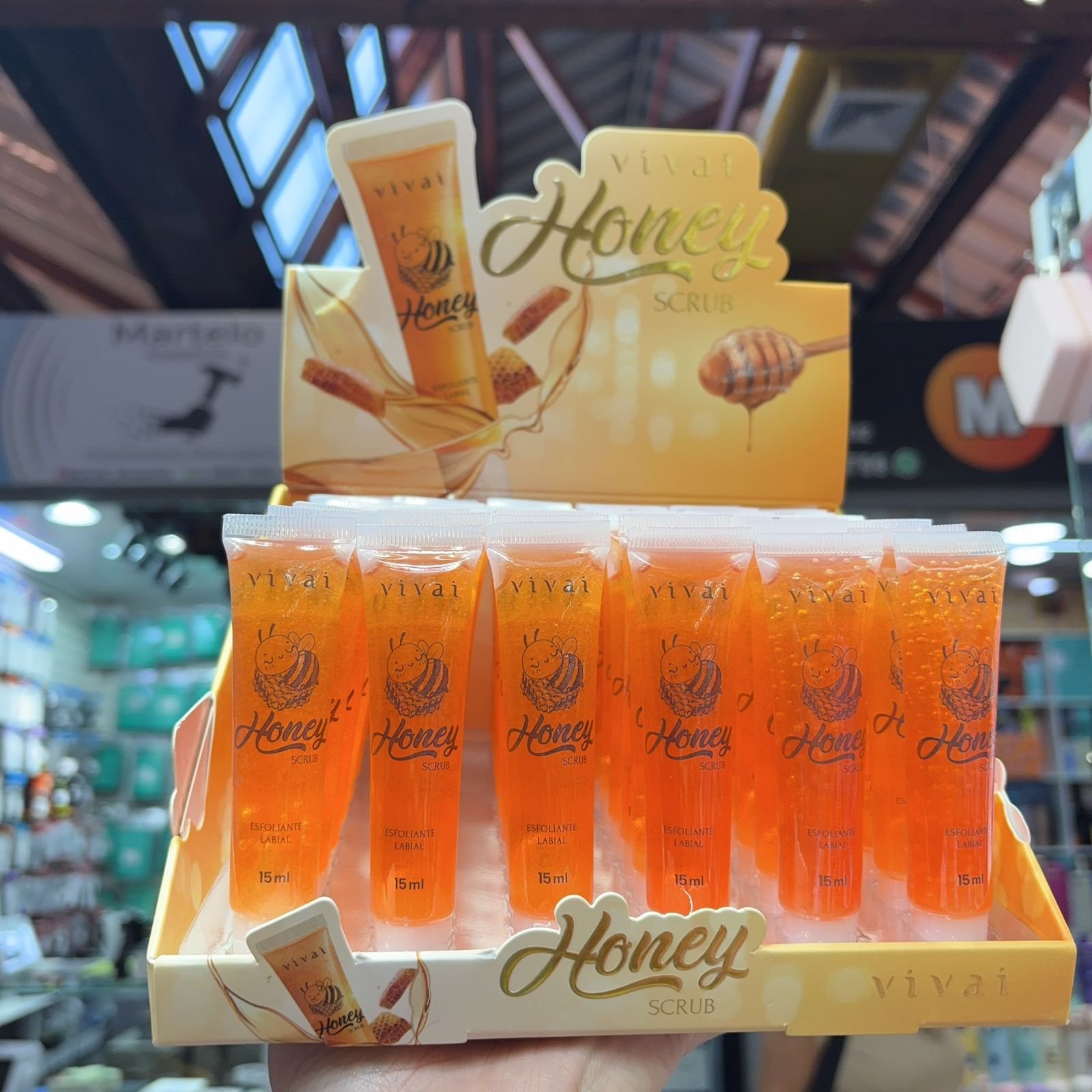 342211 esfoliante labial mel vivai box/48pcs