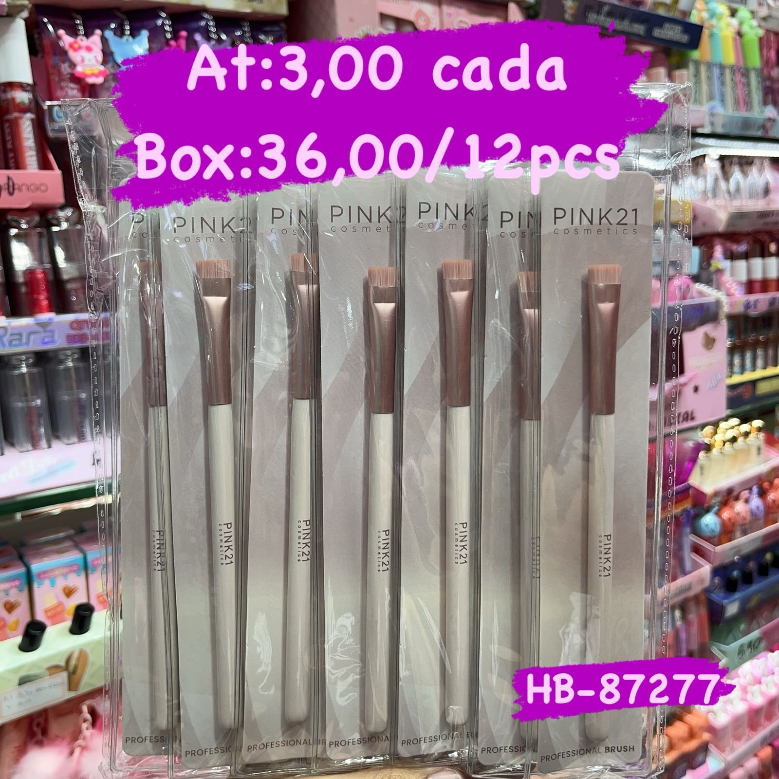 HB87277 pincel de precisão box/12pcs