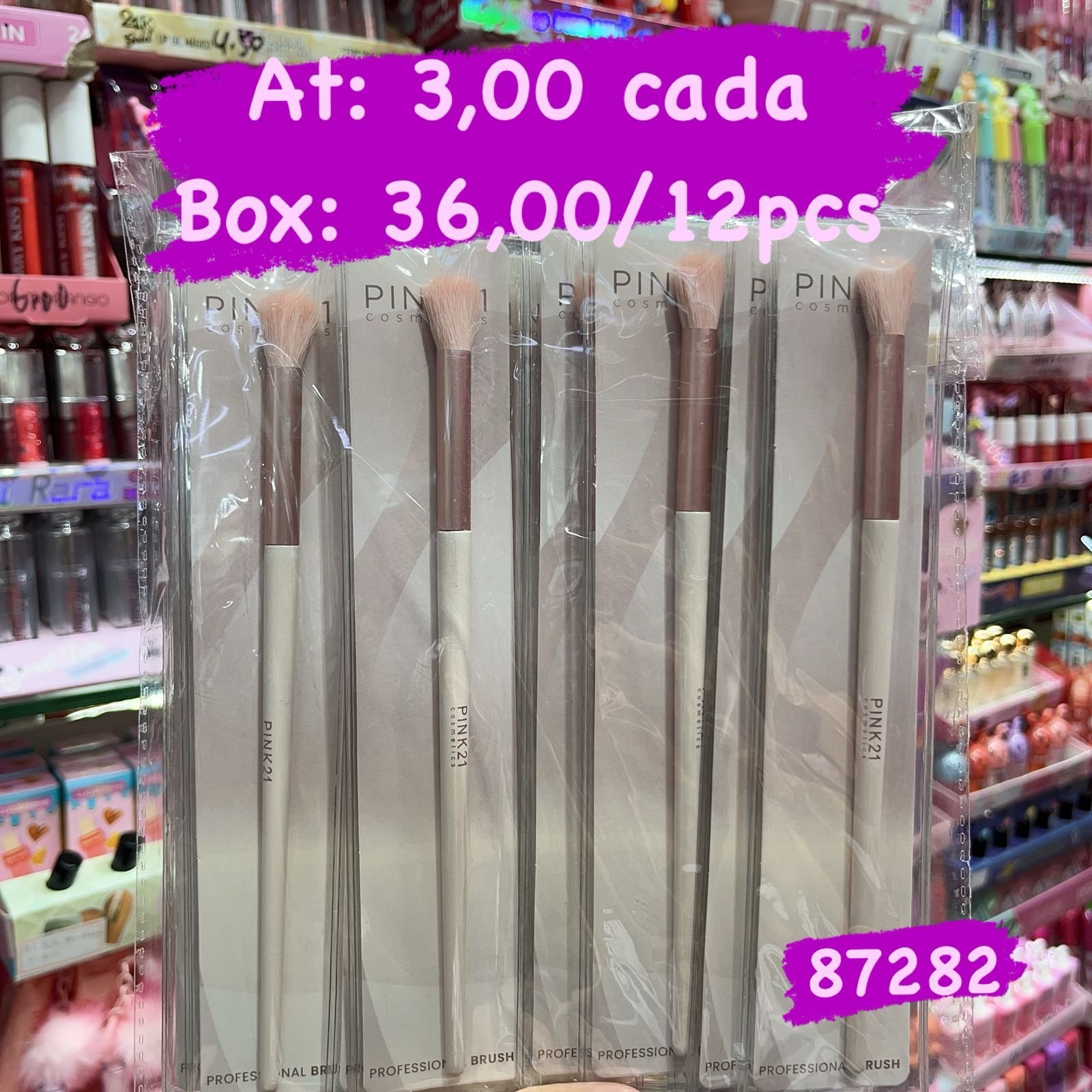 87282 pincel de esfumar box/12pcs