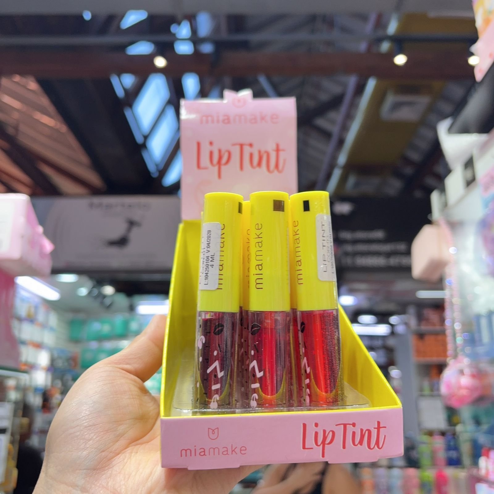 Lip tint miamake box/24pcs