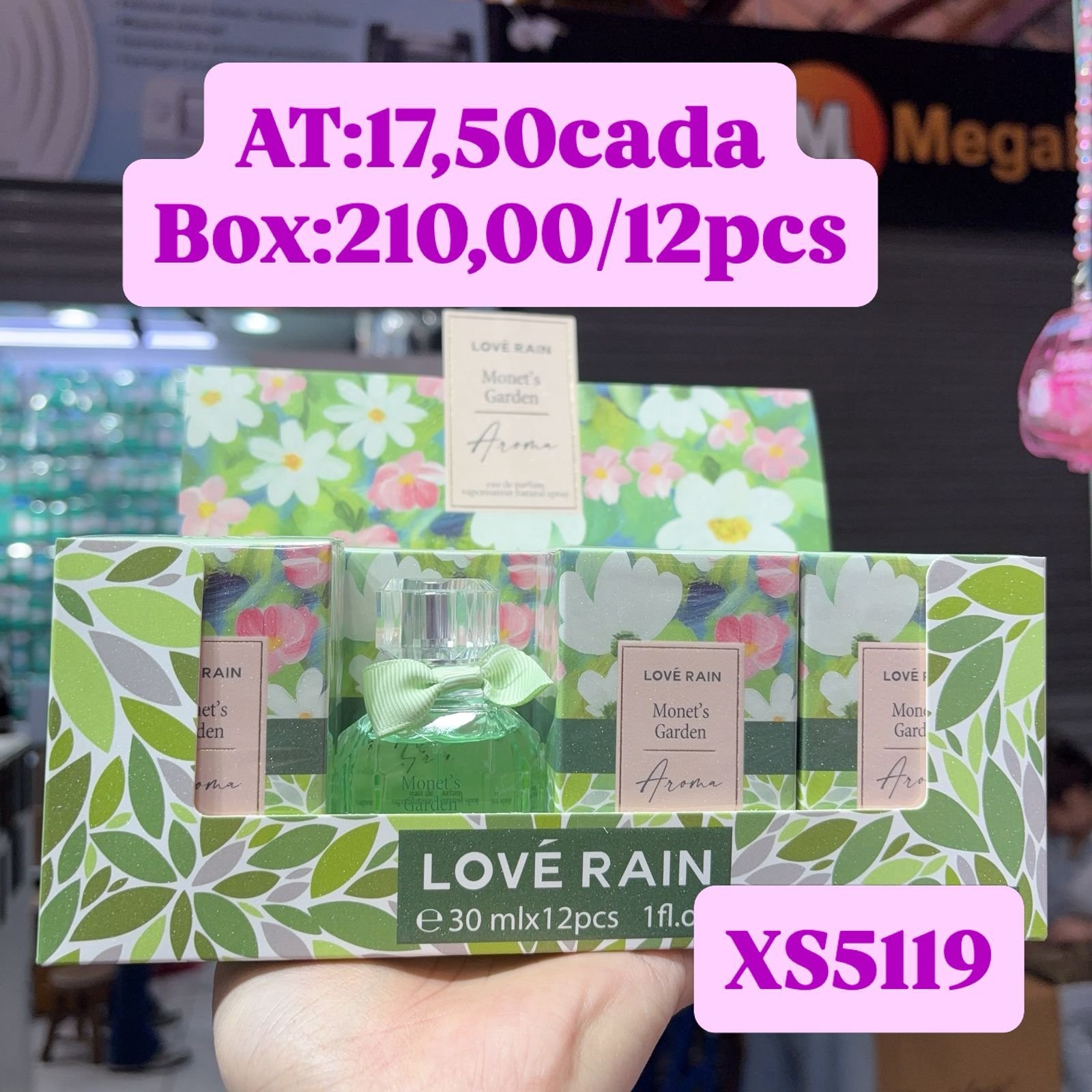 XS5119 perfume love rain box/12pcs