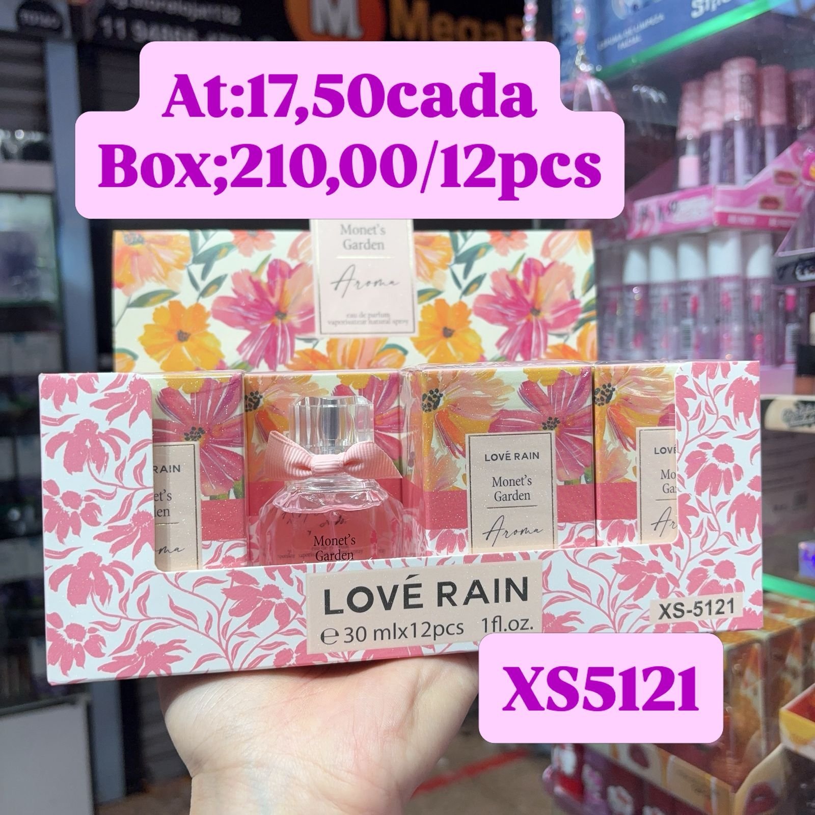 XS5121 perfume love rain box/12pcs