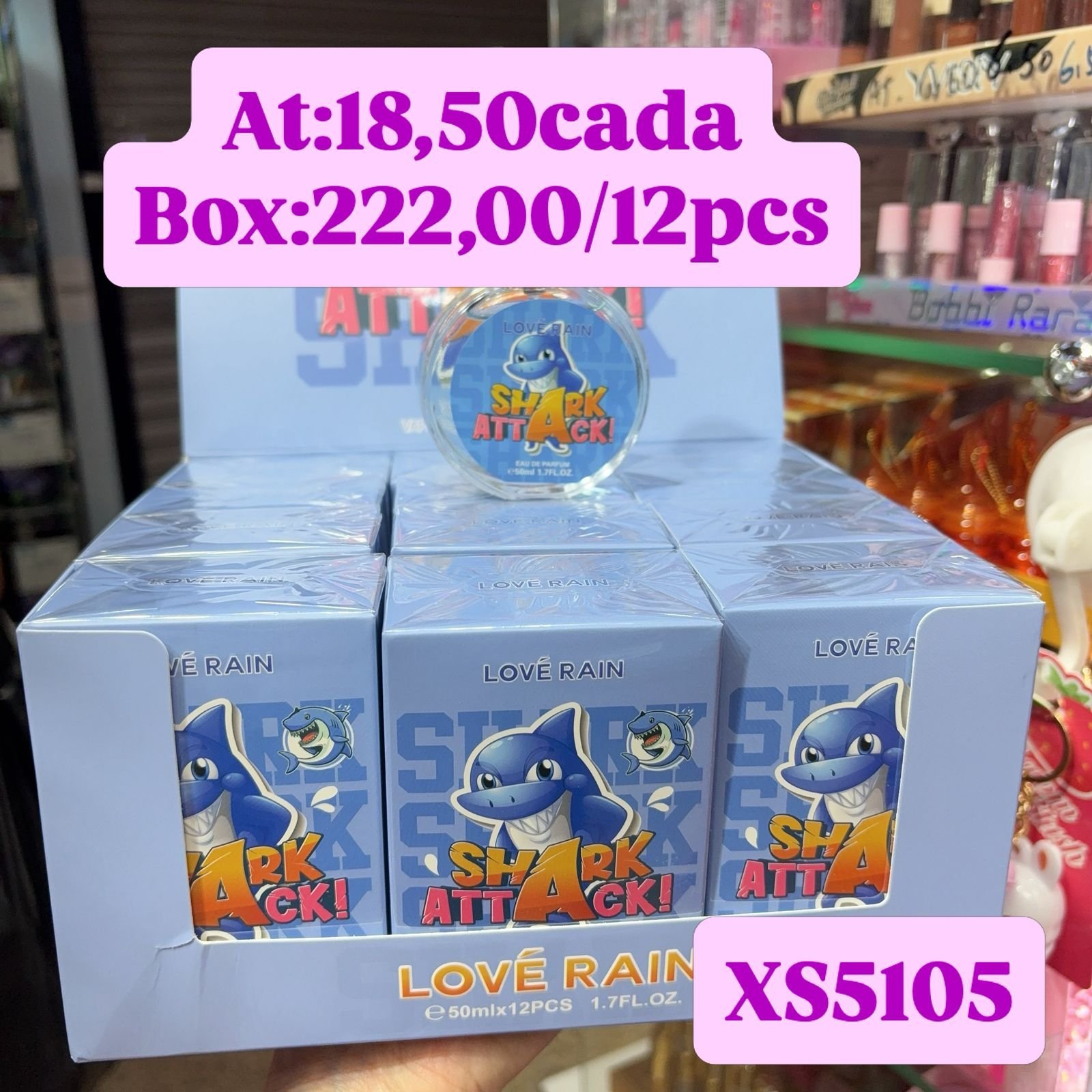 XS5105 perfume infantil box/12pcs