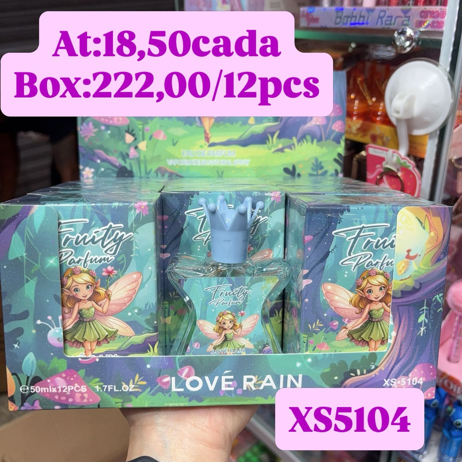 XS5104 perfume infantil box/12pcs