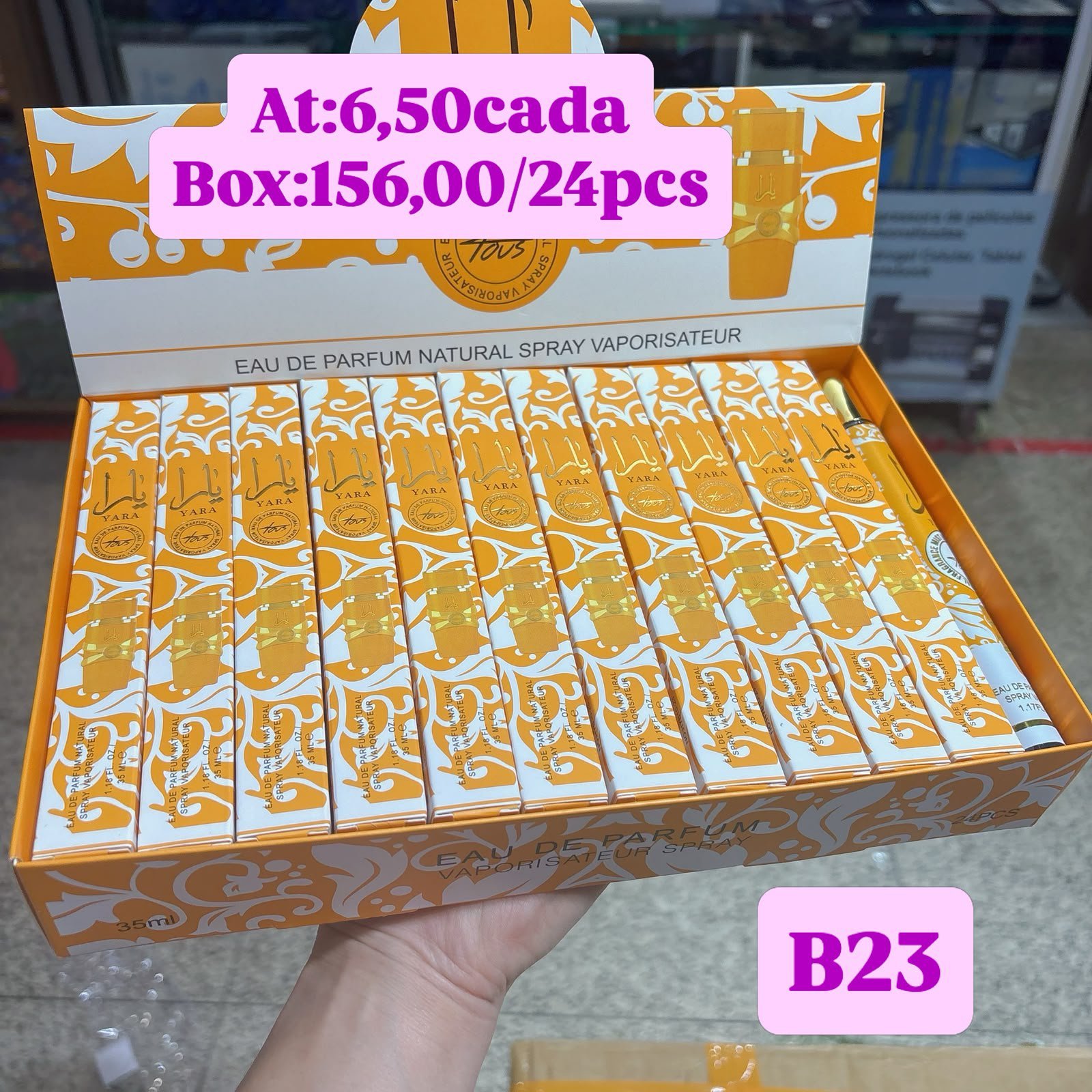 B23 Yara spray box/24 pcs