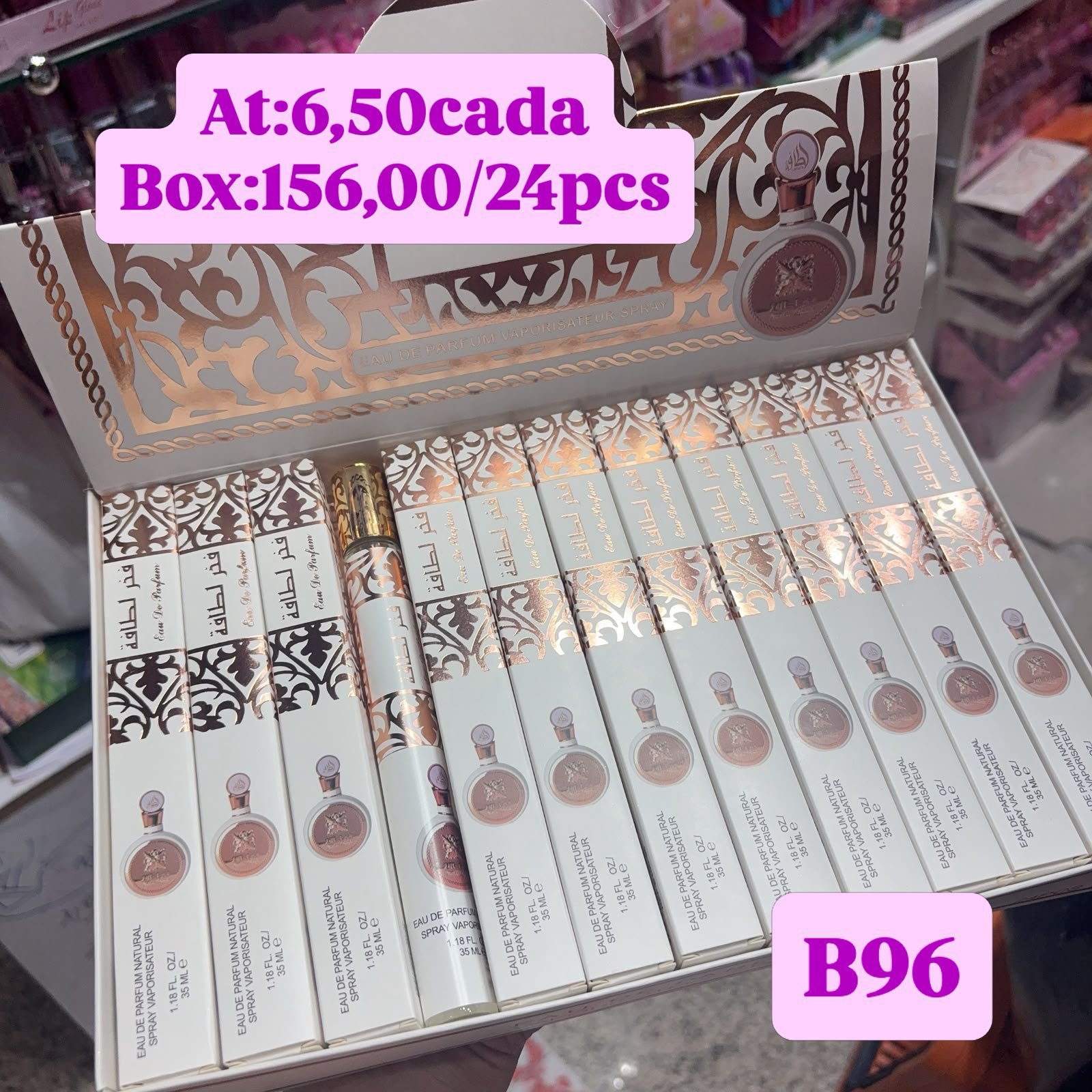 B96 spray sereia box/24pcs
