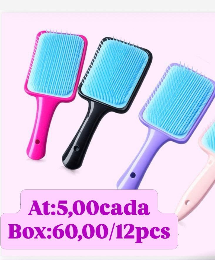escova quadrada box/12pcs