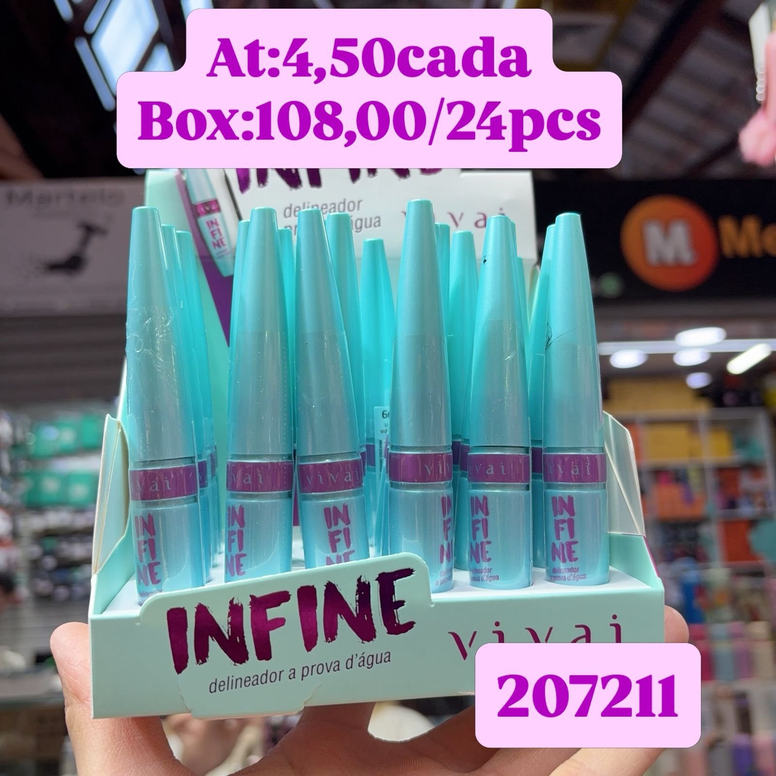 207211 delineador infine vivai box/24pcs