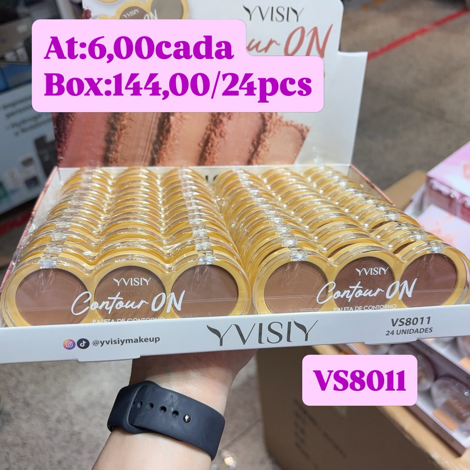 VS8011 contorno visi box/24pcs