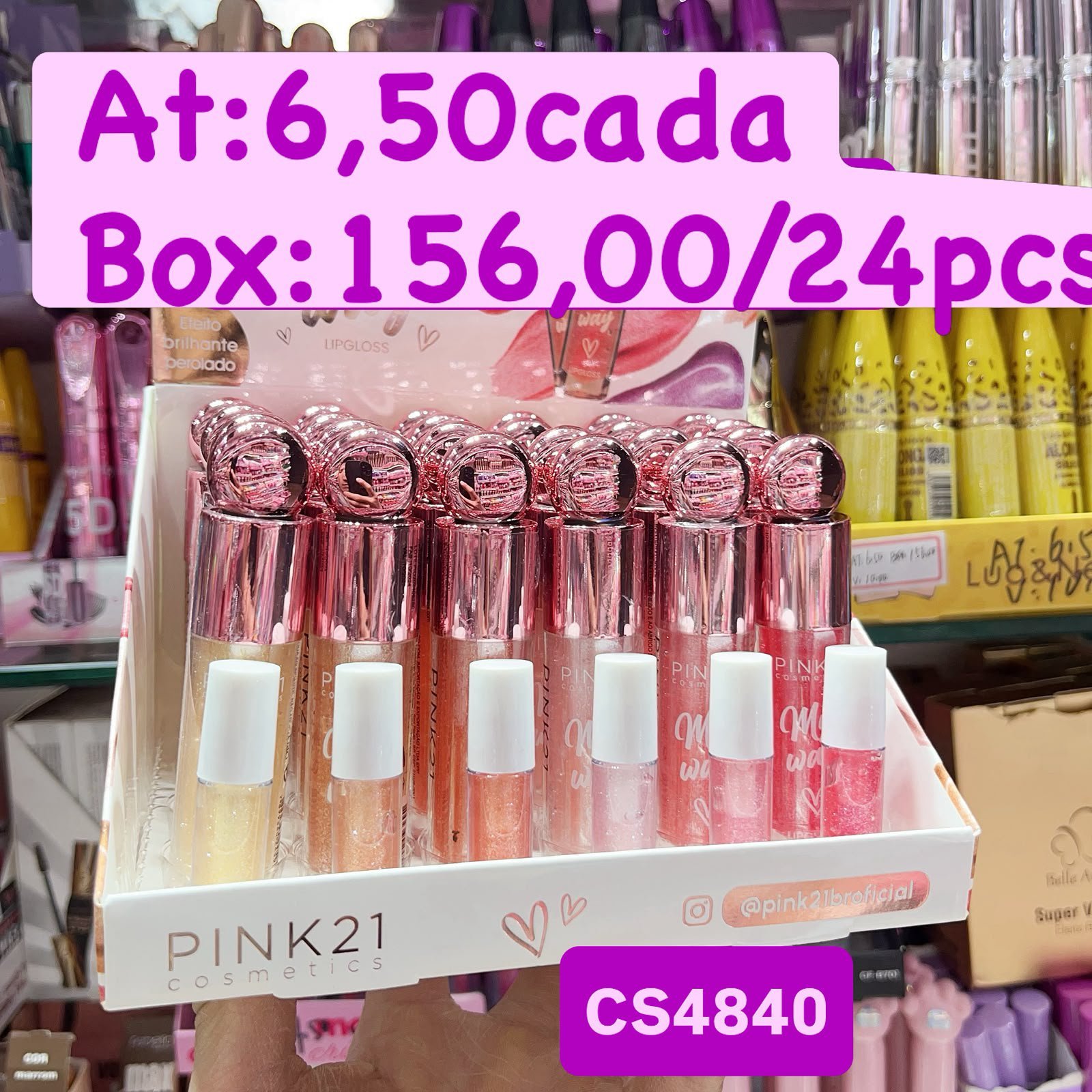 CS4840 corretivo pink 21 box/24pcs