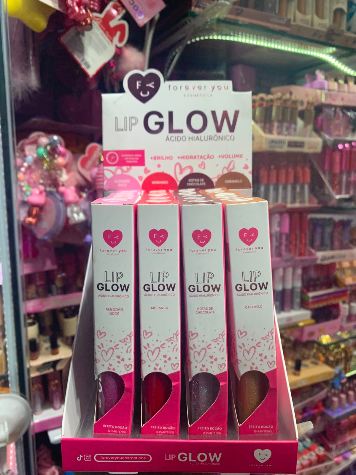Lip glow volume box/24pcs