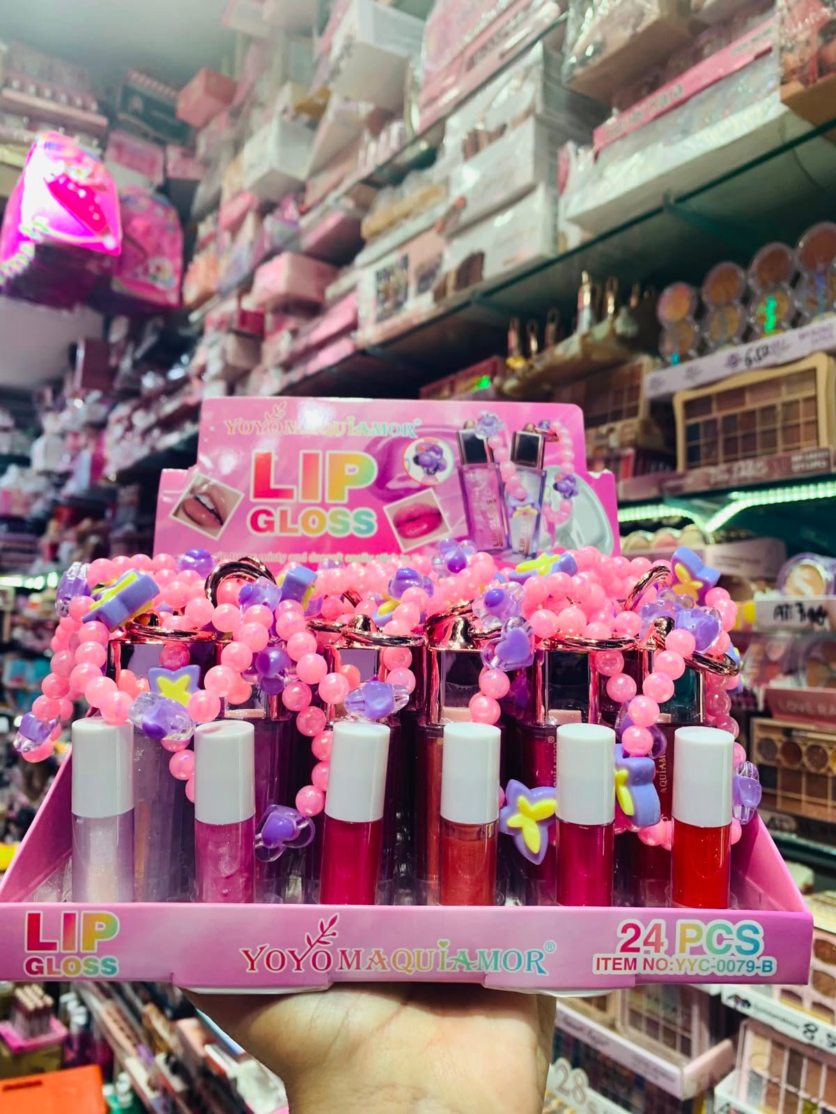 YYC-0079 Lip Gloss box/24pcs