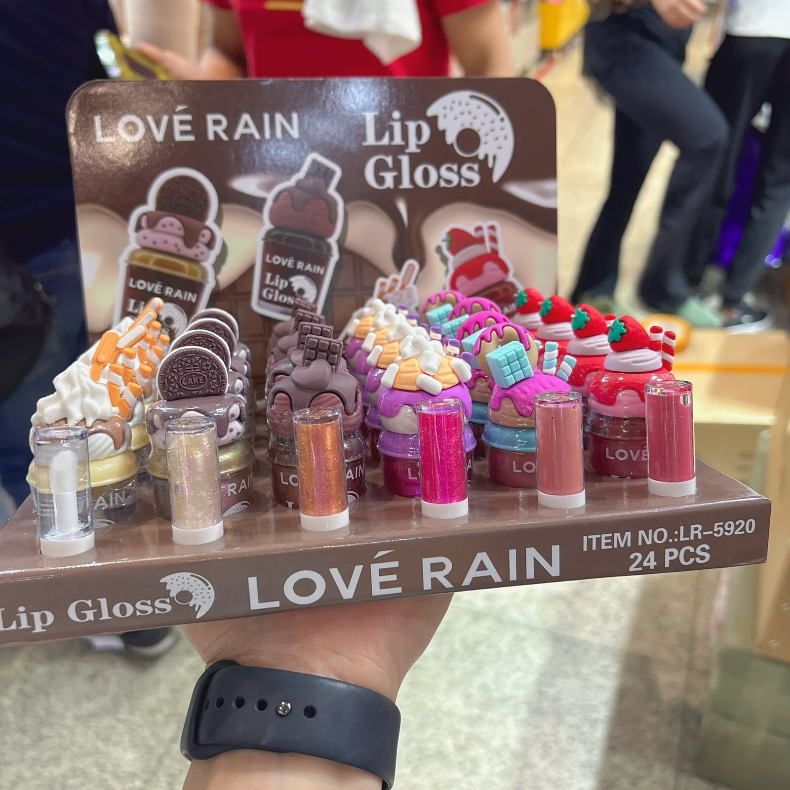 LR5920 Lip Gloss sorvete box/24pcs