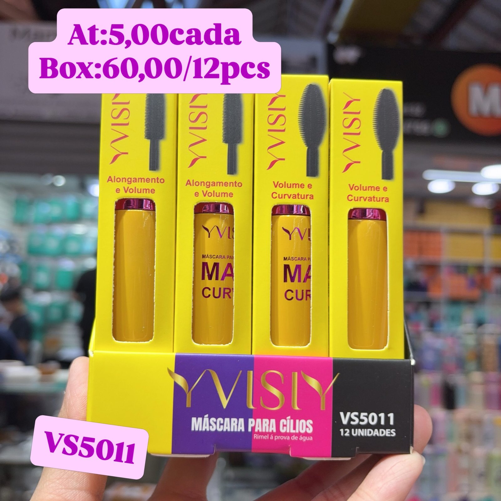 VS5011 mascaradecilios visi box:12pcs