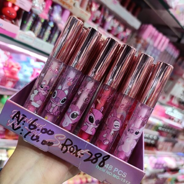 MG-1512 lip oil Stitch Sweet box/48pcs