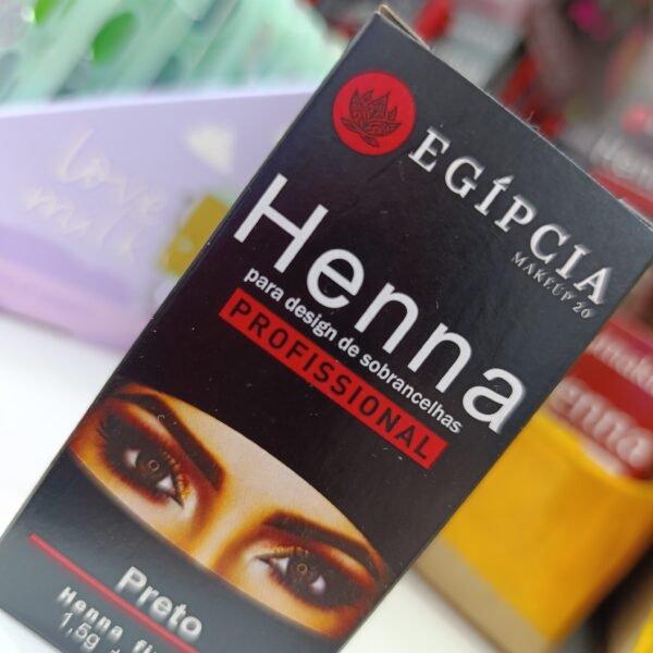 Henna egípcia preto