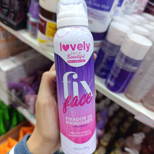 Fixador de maquiagem + vitamina E Ively fix face box/6pcs