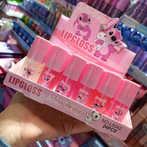 L5342 Lipgloss creamy soft miss betty box/24pcs
