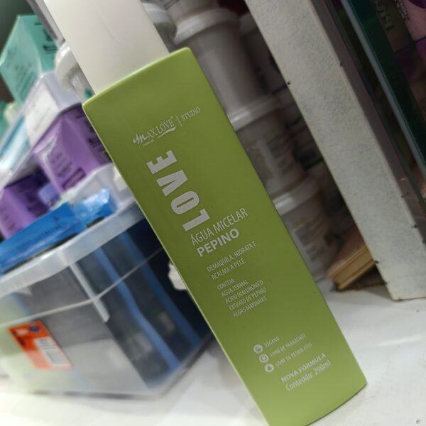 Água micelar pepino Max love box/6pcs