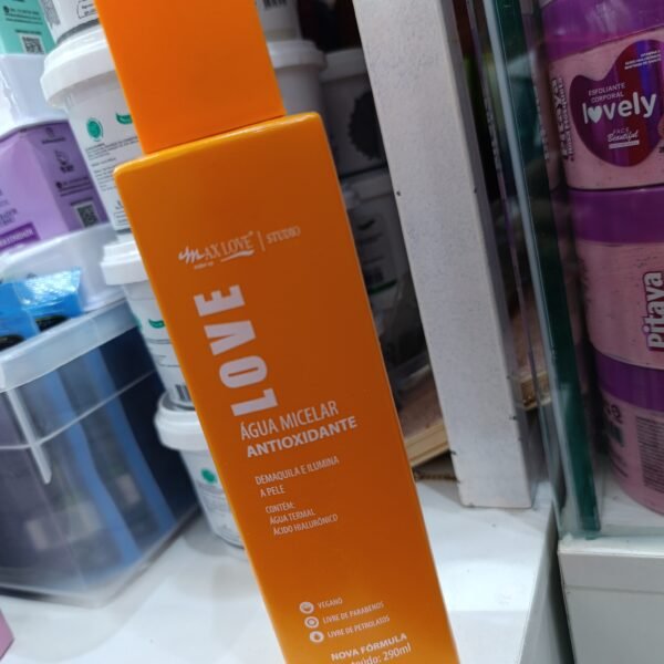 Água micelar antioxidante Max love box/6pcs