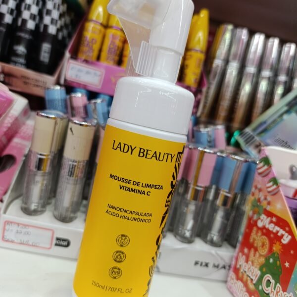 L10 mousse limpeza vitamina C Lady beauty box/6pcs